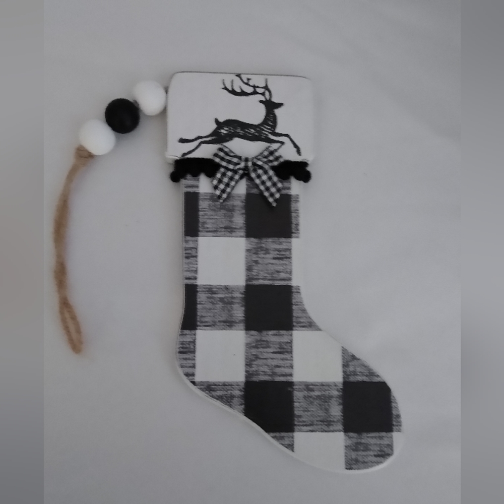 Christmas stocking ornament/hanger Chalk Couture